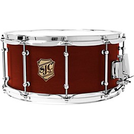 SJC Tour Series Snare Drum 14 x 6.5 in. Basil SJC Tour Series Snare Drum 14 x 6.5 in. Tuscan Red