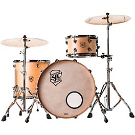 SJC Tour Series 3-Piece Shell Pack Matte Black SJC Tour Series 3-Piece Shell Pack Natural Satin