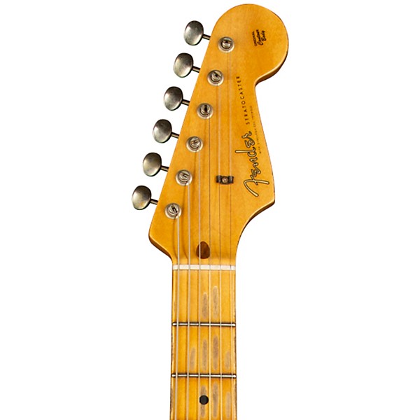 Fender Custom Shop 1958 Stratocaster Journeyman Relic Electric Guitar Masterbuilt by Todd Krause Black