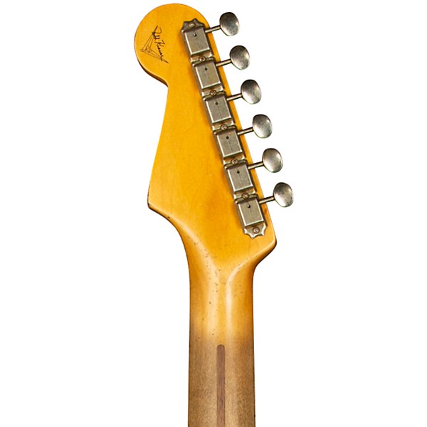 Fender Custom Shop 1958 Stratocaster Journeyman Relic Electric Guitar Masterbuilt by Todd Krause Black