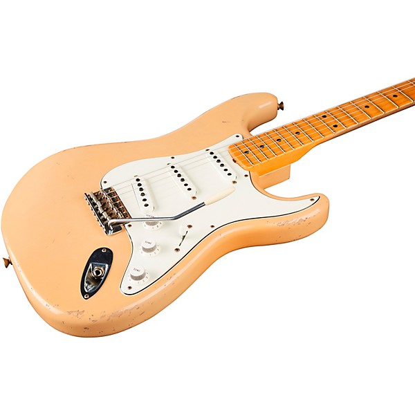 Fender Custom Shop 1958 Stratocaster Journeyman Relic Electric Guitar Masterbuilt by Todd Krause Desert Sand