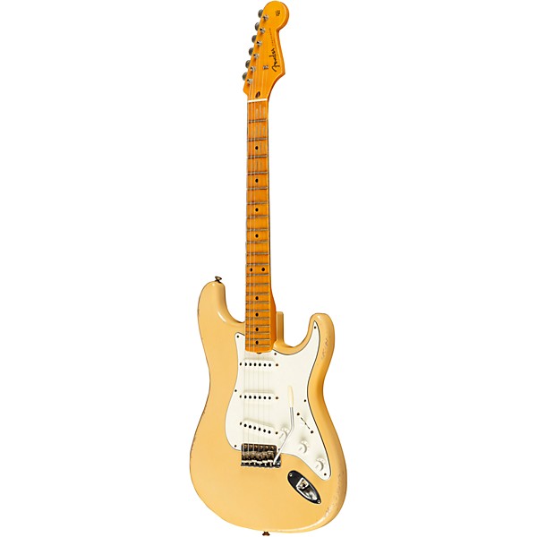 Fender Custom Shop 1958 Stratocaster Journeyman Relic Electric Guitar Masterbuilt by Todd Krause Desert Sand