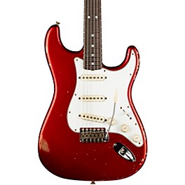 Fender Custom Shop 1969 Stratocaster Journeyman Relic Electric Guitar Masterbuilt by Greg Fessler Candy Apple Red