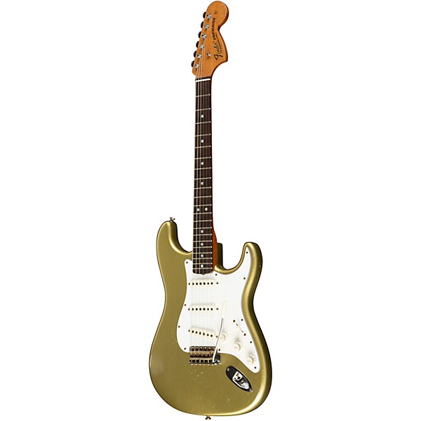 Fender Custom Shop 1969 Stratocaster Journeyman Relic Electric Guitar Masterbuilt by Greg Fessler Aztec Gold