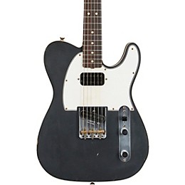 Fender Custom Shop 1963 Telecaster Custom Journeyman Relic Electric Guitar Masterbuilt by Paul Waller Aged Charcoal Frost Metallic