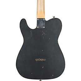 Fender Custom Shop 1963 Telecaster Custom Journeyman Relic Electric Guitar Masterbuilt by Paul Waller Aged Charcoal Frost Metallic