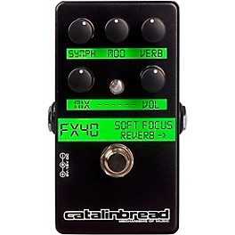 Catalinbread Soft Focus Shoegaze Plate Reverb Effects Pe... Catalinbread Soft Focus Shoegaze Plate Reverb Effects Pedal Black