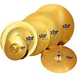 SABIAN SBR Super Cymbal Set with Free 18 in. Crash