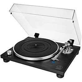 Audio-Technica AT-LPW30BKR Fully Manual Belt-Drive Turntable Black