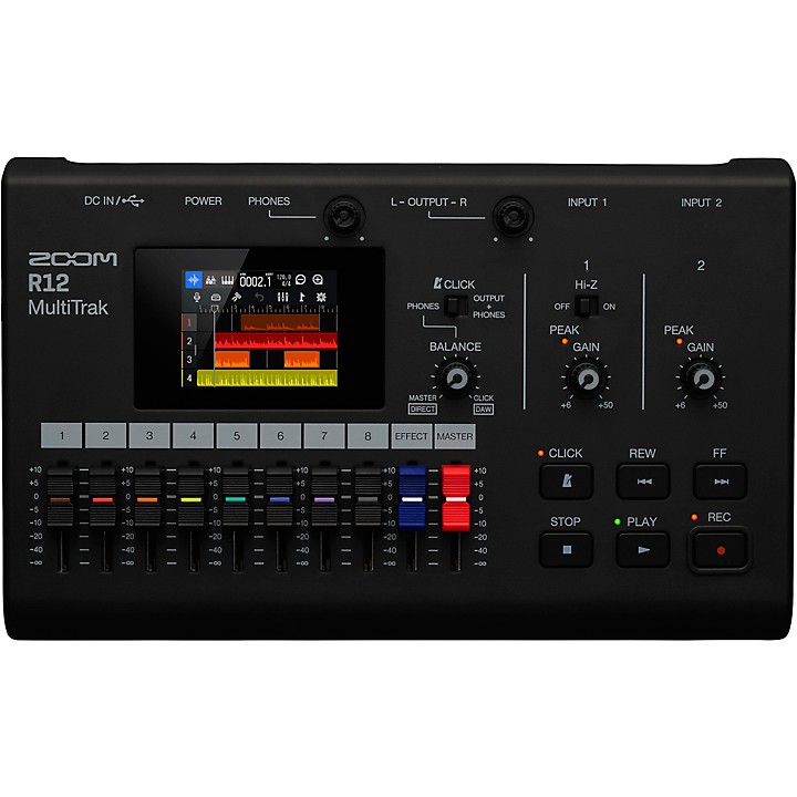 DJ機材 KNP Zoom R12 MultiTrak Zoom R12 MultiTrak - Trew Audio