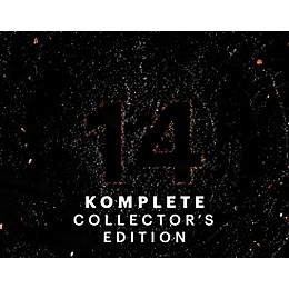 Native Instruments KOMPLETE 14 Collector's Edition Upgrade From KOMPLETE ULTIMATE 8-14