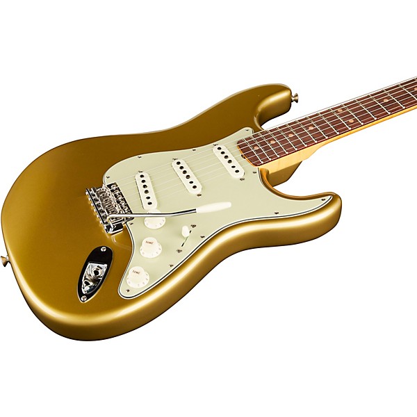 Fender Custom Shop Johnny A. Signature Stratocaster Time Capsule Electric Guitar Lydian Gold Metallic