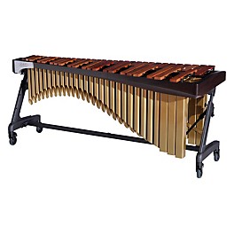 Adams Alpha 4.3 Rosewood Marimba w/Apex Frame - Espresso Rails w/Satin Gold Resonators