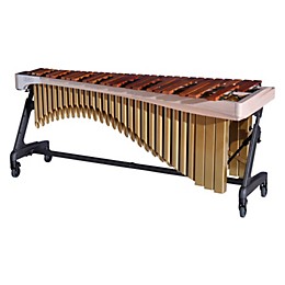 Adams Alpha 4.3 Rosewood Marimba w/Apex Frame - Whitewash Rails w/Satin Gold Resonators