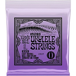 Ernie Ball Concert & Tenor Nylon Ball-End With Wound G Ukulele Strings