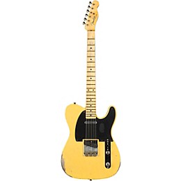 Fender Custom Shop Limited-Edition '53 Telecaster Relic Electric Guitar Aged Nocaster Blonde