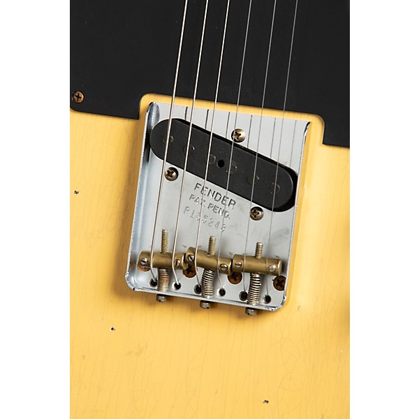 Fender Custom Shop Limited-Edition '53 Telecaster Relic Electric Guitar Aged Nocaster Blonde