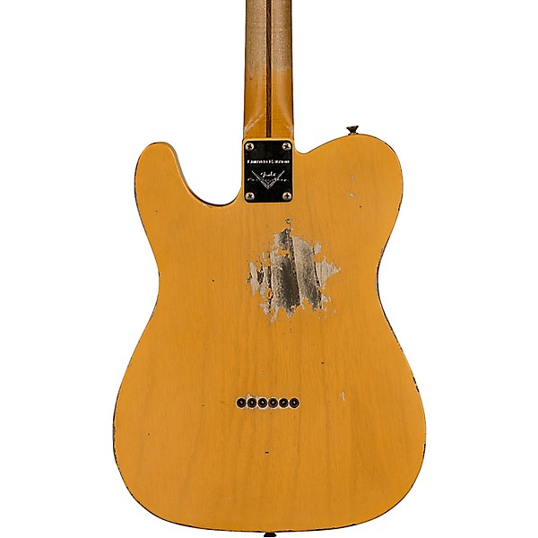 Fender Custom Shop Limited-Edition '53 Telecaster Heavy Relic Electric Guitar Aged Nocaster Blonde