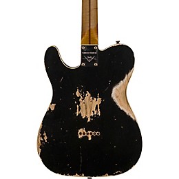 Fender Custom Shop Limited Edition '53 HS Tele Custom Heavy Relic Electric Guitar Aged Black