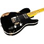 Fender Custom Shop Limited-Edition '53 HS Tele Custom Heavy Relic Electric Guitar Aged Black