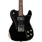 Fender Custom Shop Limited Edition '70s Tele Custom Relic Electric Guitar Aged Black thumbnail