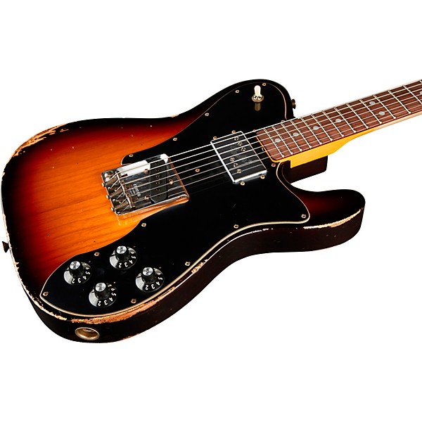 Fender Custom Shop Limited Edition '70s Tele Custom Relic Electric Guitar 3-Color Sunburst
