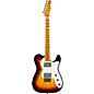 Fender Custom Shop Limited Edition '70s Tele Thinline Journeyman Relic Electric Guitar Bleached 3-Color Sunburst