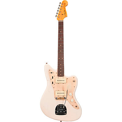Fender Custom Shop Limited-Edition '59 Jazzmaster Journeyman Relic Electric Guitar Super Faded Aged Shell Pink for sale