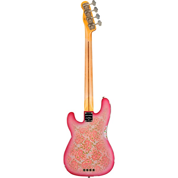 Fender Custom Shop Limited-Edition '51 Precision Bass Relic Aged Pink Paisley