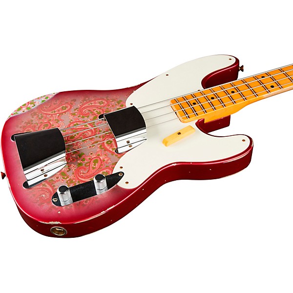 Fender Custom Shop Limited-Edition '51 Precision Bass Relic Aged Pink Paisley