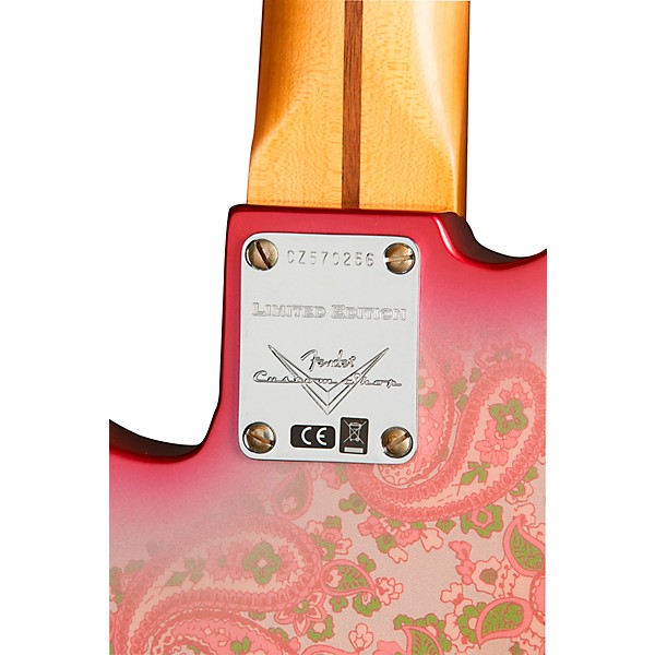 Fender Custom Shop Limited-Edition '51 Precision Bass Relic Aged Pink Paisley