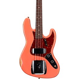 Fender Custom Shop Limited-Edition '60 Jazz Bass Relic Super Faded Aged Tahitian Coral