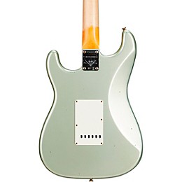 Fender Custom Shop Limited-Edition '59 Stratocaster Journeyman Relic Electric Guitar Super Faded Aged Sage Green Metallic