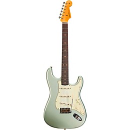 Fender Custom Shop Limited-Edition '59 Stratocaster Journeyman Relic Electric Guitar Super Faded Aged Sage Green Metallic