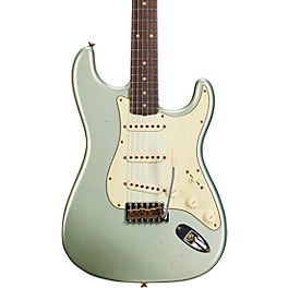 Fender Custom Shop Limited Edition '59 Stratocaster Journeyman Relic Electric Guitar Super Faded Aged Sage Green Metallic