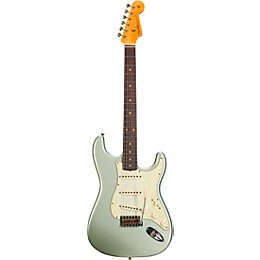 Fender Custom Shop Limited Edition '59 Stratocaster Journeyman Relic Electric Guitar Super Faded Aged Sage Green Metallic