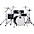 Mapex Mars Maple Fusion 5-Piece Shell Pack With ... Mapex Mars Maple Fusion 5-Piece Shell Pack With 20" Bass Drum Matte Black