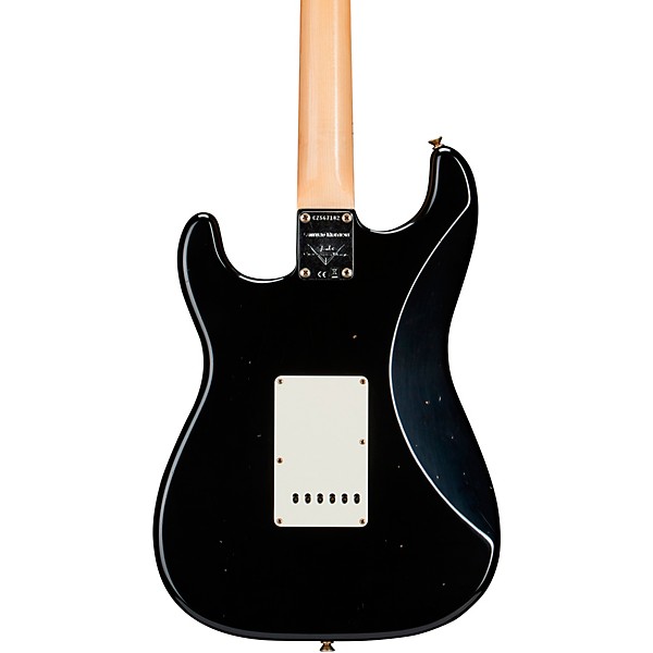 Fender Custom Shop Limited-Edition '69 Stratocaster Journeyman Relic Electric Guitar Aged Black