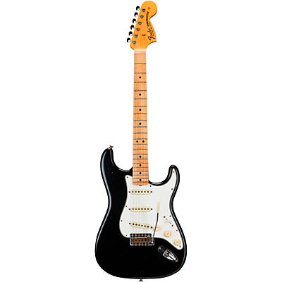 Fender Custom Shop Limited-Edition '69 Stratocaster Journeyman Relic Electric Guitar Aged Black for sale