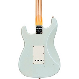 Fender Custom Shop Limited-Edition '56 Stratocaster Relic Electric Guitar Super Faded Aged Sonic Blue