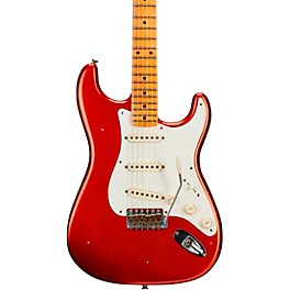 Fender Custom Shop Limited-Edition '56 Stratocaster Relic Electric Guitar Super Faded Aged Candy Apple Red