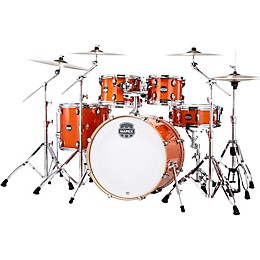 Mapex Mars Maple Rock 5-Piece Shell Pack With 22" Bass Drum Glossy Amber
