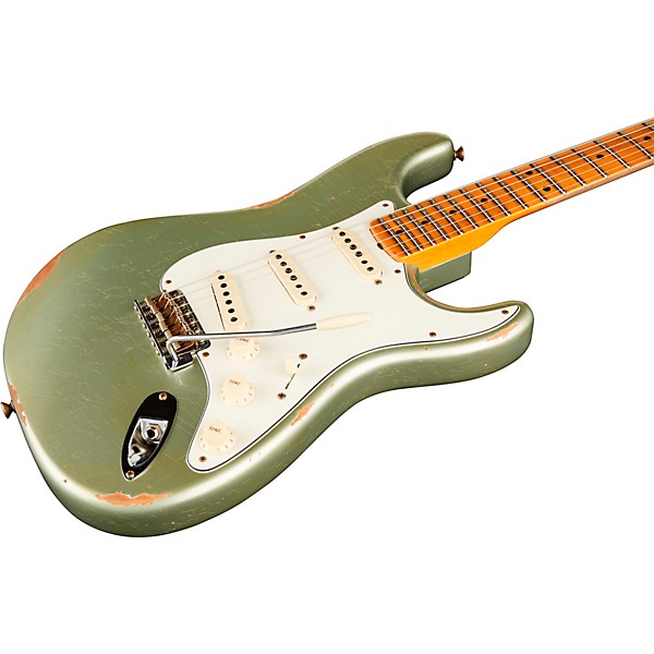 ギター Fender Limited Tomatillo Stratcaster Platinum Fender Custom Shop Limited-Edition Tomatillo