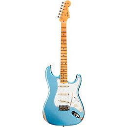 Fender Custom Shop Limited-Edition Tomatillo Stratocaster Special Relic Electric Guitar Super Faded Aged Lake Placid Blue