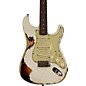 Fender Custom Shop Limited-Edition '62 Stratocaster Heavy Relic Electric Guitar Aged Olympic White over 3-Color Sunburst thumbnail