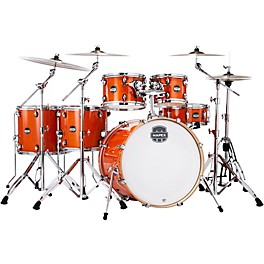 Mapex Mars Maple Studioease 6-Piece Shell P... Mapex Mars Maple Studioease 6-Piece Shell Pack With 22" Bass Drum Glossy Amber