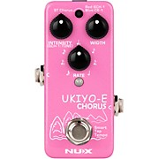 Nux Nch-4 Ukiyo-E Mini Pedal With Three Vintage Chorus Models Effects Pedal Pink for sale