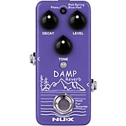 Nux Nrv-3 Damp Mini Pedal With Three Classic Reverb Models Effects Pedal Blue for sale