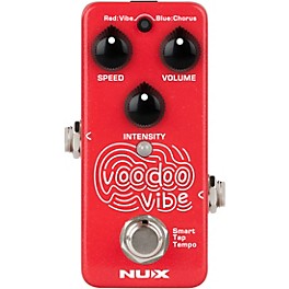 NUX NCH-3 Voodoo Vibe Mini Uni-Vibe Effects Pedal Red