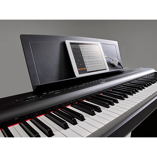 Open Box Yamaha P-125A 88-Key Digital Piano Level 2 Black 197881124205